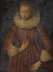 Porträt einer Dame Margaret Laken, später Lady Maurice